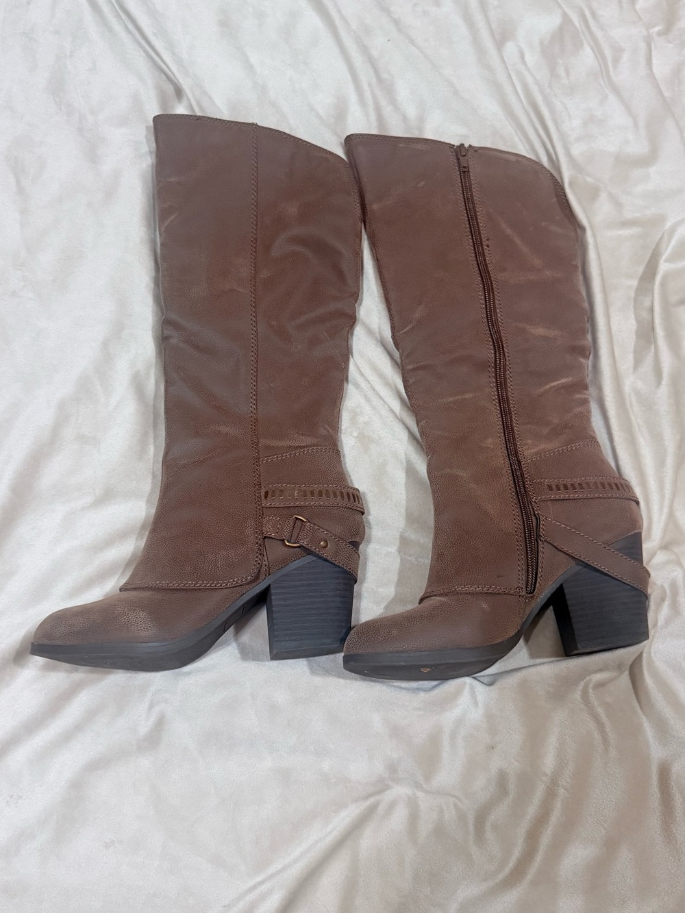 American Rag Women's Taupe High Knee Boots